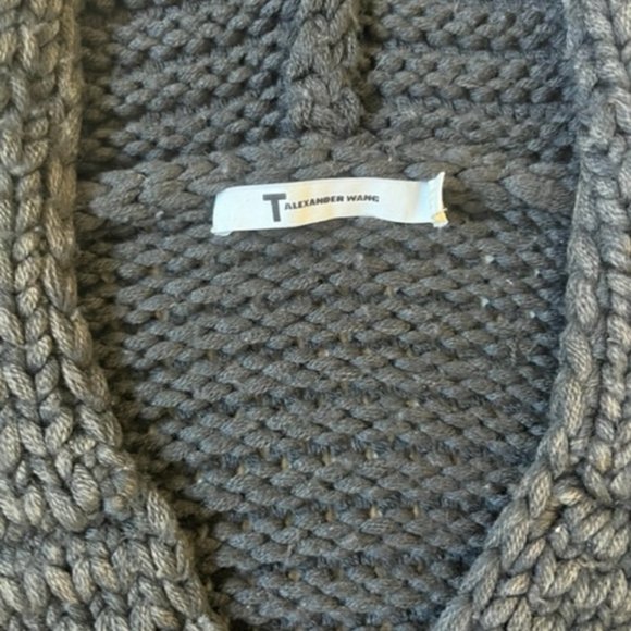 T by Alexander Wang hooded Knit sweater - Picture 2 of 3